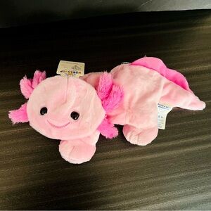 NWT Build a Bear Workshop Pink Axolotl 2022 BaB BaBW Unstuffed Skin